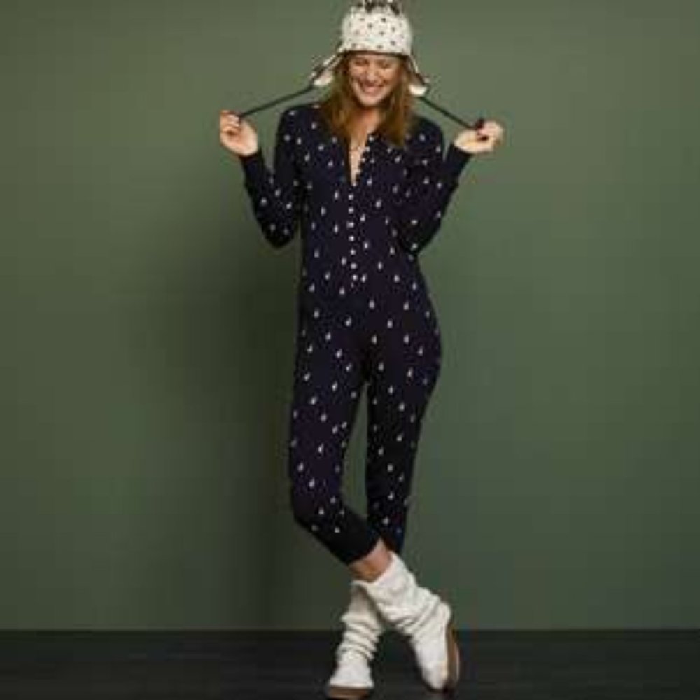 J.Crew Snowman Holiday Union Suit